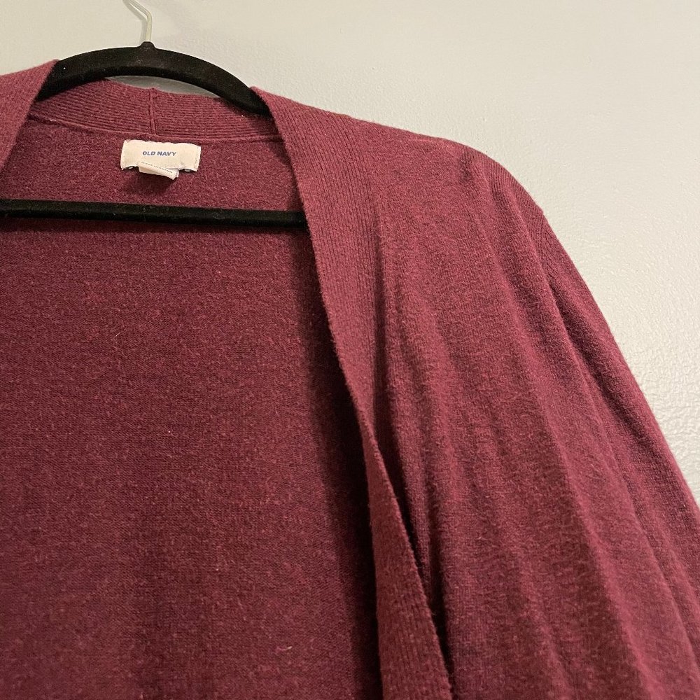 Short Open Front Sweater Old Navy